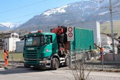 Anlieferung Container <br class="clear" /> 10. März 2015